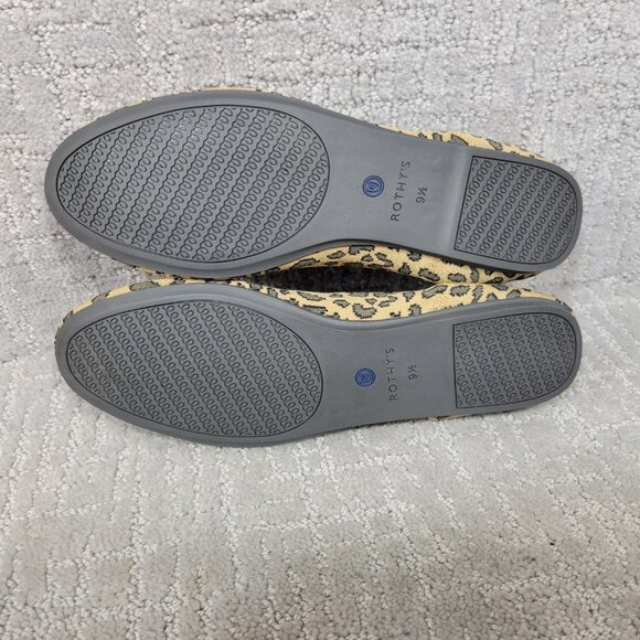 Rothy's The Loafer Womens Size US 9.5 Round Toe Spotted Leopard Slip On Shoes - Picture 8 of 12